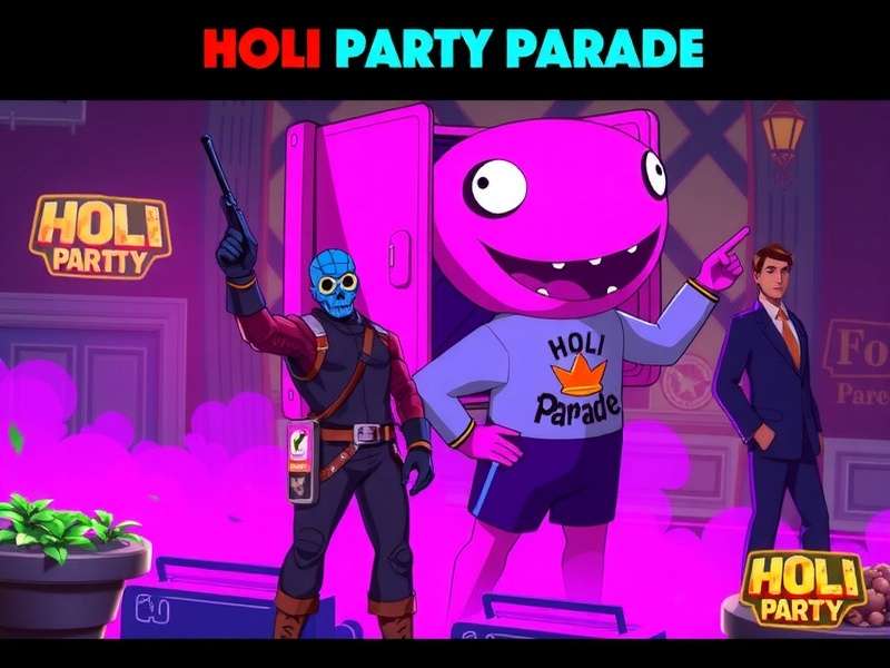 Intense One-on-One Color Battle Holi Party Parade Solo Mode
