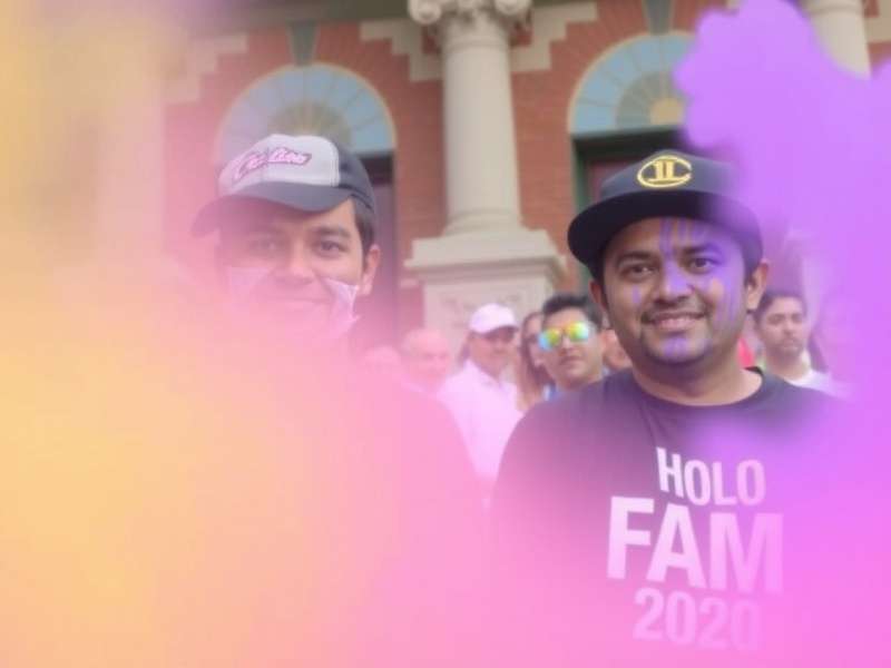 Virtual Holi Celebration with Players from Across India Holi Party Parade Community Event